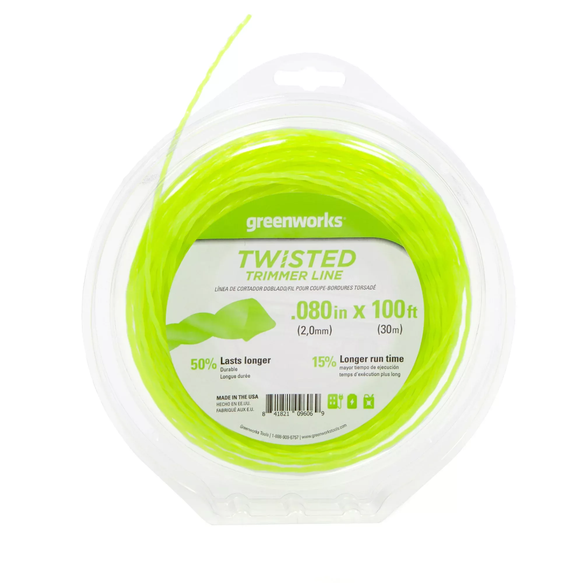 0-080-ultra-twisted-string-trimmer-line-100-feet 0.080" Ultra Twisted String Trimmer Line (100-Feet)