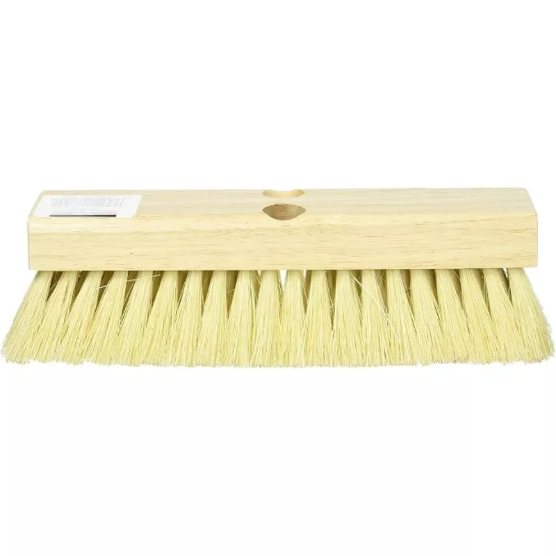 08755-tampico-deck-scrub-brush-with-1-tapered-1-threaded-hole-10-inch-pack-12 08755 Tampico Deck Scrub Brush with 1 Tapered and 1 Threaded Hole, 10-Inch (Pack of 12)