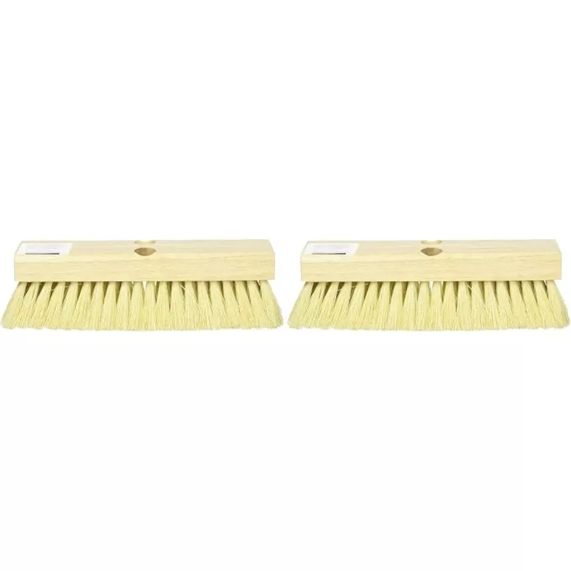 08755-tampico-deck-scrub-brush-with-1-tapered-1-threaded-hole-10-inch-pack-2 08755 Tampico Deck Scrub Brush with 1 Tapered and 1 Threaded Hole, 10-Inch (Pack of 2)