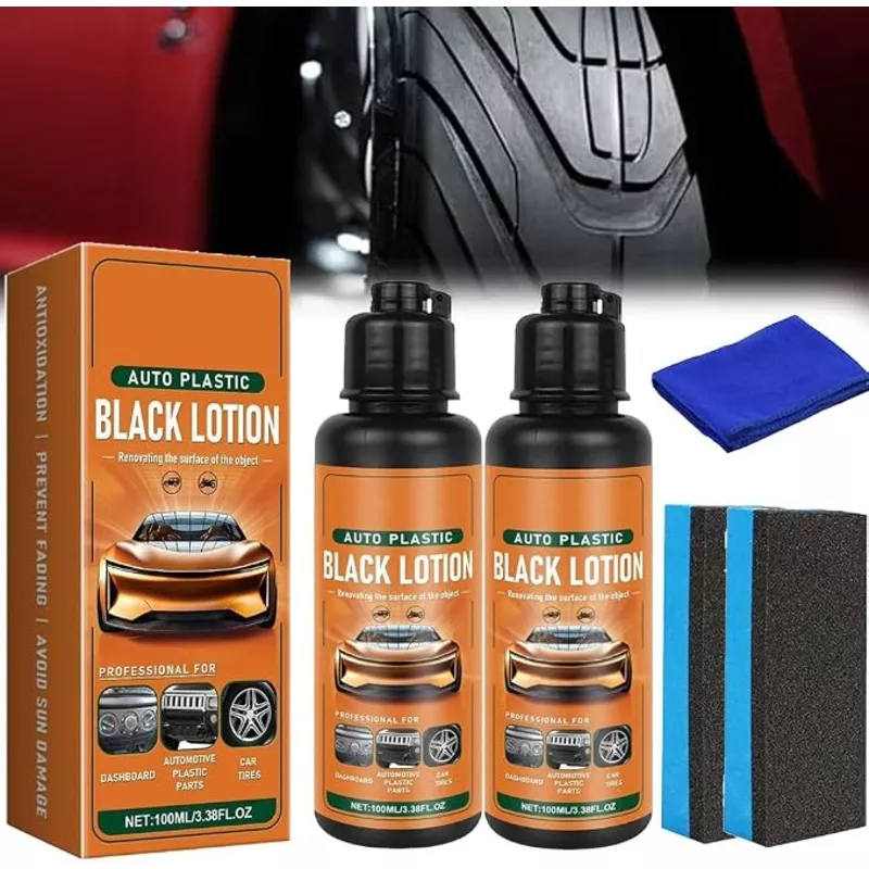 1-2-3pcs-auto-plastic-black-lotion-auto-plastic-restorer-kit-car-plastics-restor 1/2/3PCS Auto Plastic Black Lotion, Auto Plastic Restorer Kit, Car Plastics Restorer Black, Black Lotion for Car Interior, Can Restore the Luster of Faded Plastics and Rubbers (2PCS)