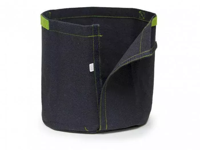 1-gallon-transplanter-fabric-pot-5-pack-w-handles-velcro-easy-transplanting-blac 1-Gallon Transplanter Fabric Pot (5-Pack) w/handles and Velcro for easy transplanting (Black 6H x 7D)