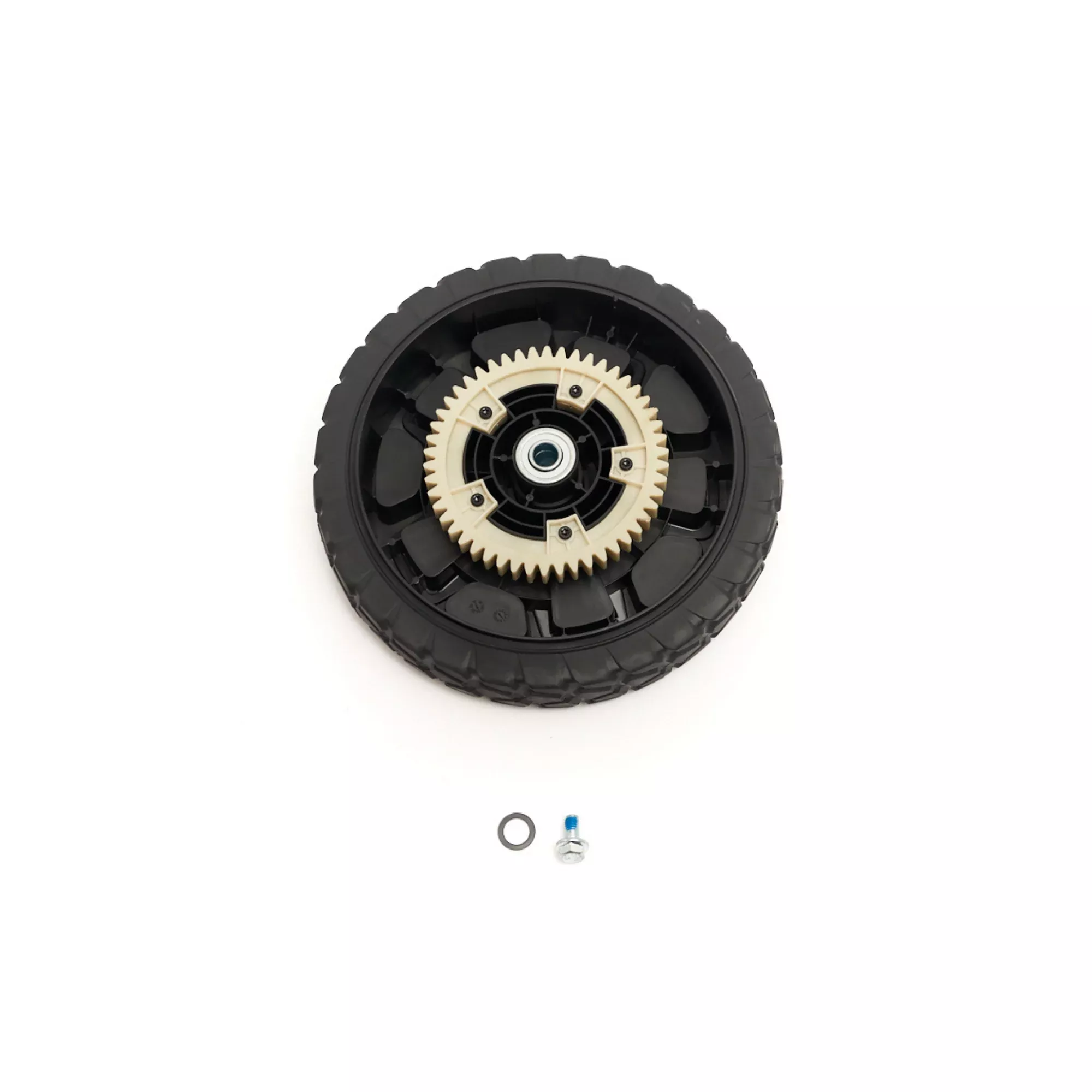 10-rear-wheel-assembly-select-greenworks-lawn-mowers 10" Rear Wheel Assembly For Select Greenworks Lawn Mowers