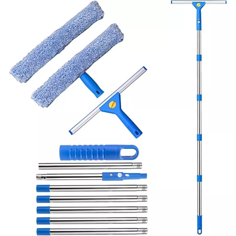 120Professional Squeegee Window Cleaning Kit with Extension Pole