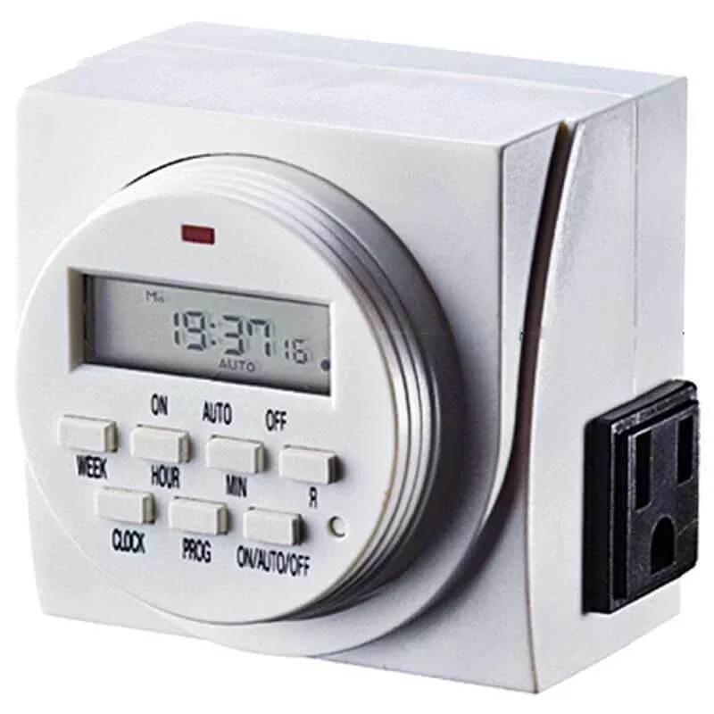 120V Dual Outlet Digital Timer