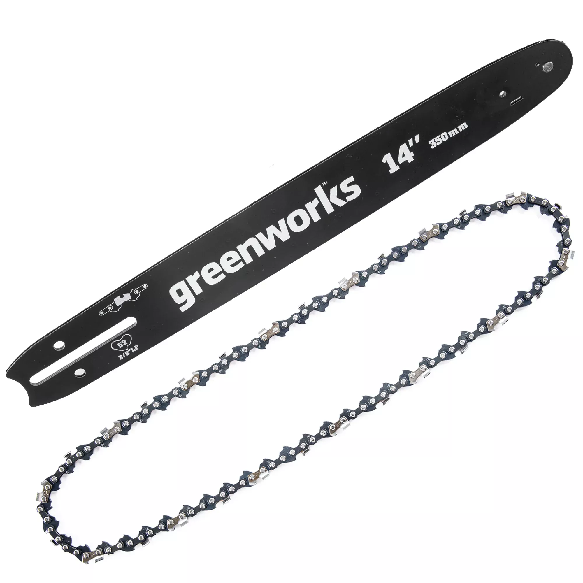 14" Chainsaw Bar and Chain Combo w/.050" Chain Gauge