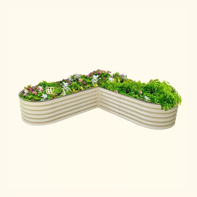 17-tall-l-shaped-raised-garden-bed-kit-large-size 17" Tall L-Shaped Raised Garden Bed Kit - Large Size