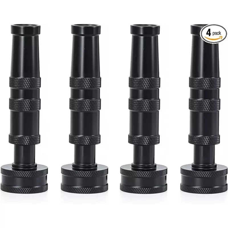 [4 Pack] RESTMO Hose Nozzle, Heavy Duty Garden Hose Sprayer for Outdoor