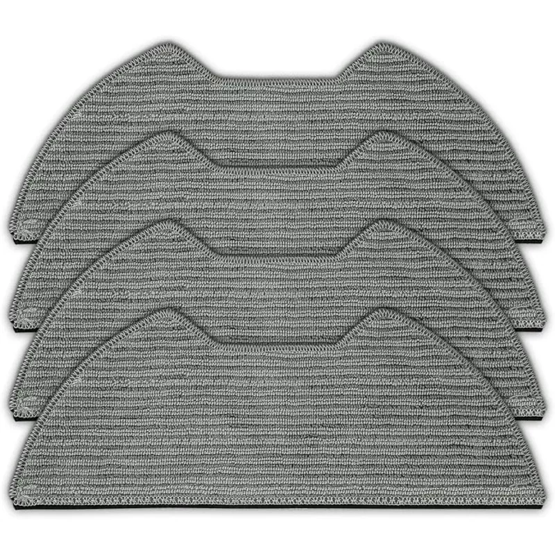 4-pack-ur2650ws-replacement-mop-pads-compatible-with-shark-matrix-plus-2-in-1-ro (4 Pack) UR2650WS Replacement Mop Pads Compatible with Shark Matrix Plus 2-in-1 Robot Vacuum Cleaner, Washable Mop Cloths, Mop Pad Refill Accessories kit, Mopping Pads