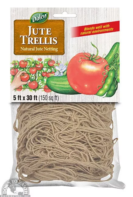 5-x-30-jute-trellis-netting 5' x 30' Jute Trellis Netting
