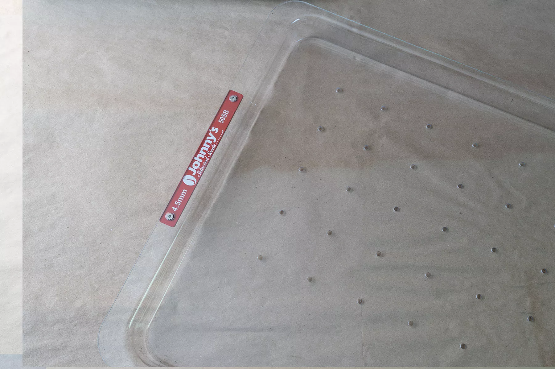 50-hole-tray-soil-blocks-4-5-mm-holes-johnny-s-drop-seeder-accessory 50-Hole Tray for Soil Blocks – 4.5 mm Holes Johnny's Drop Seeder Accessory