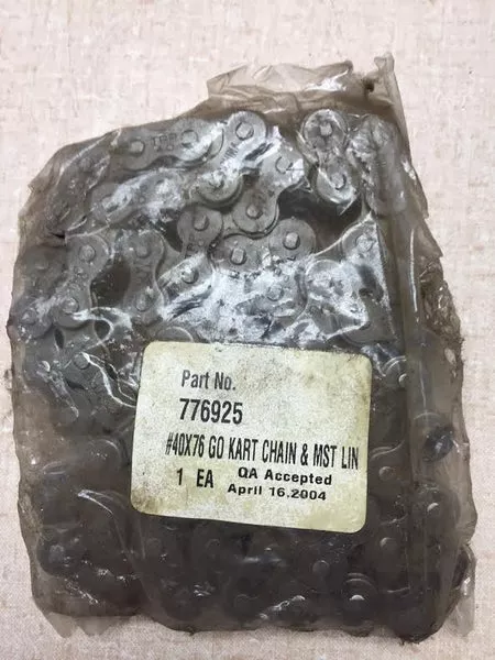 776925 Murray Go Kart Chain & Master Link #40X76