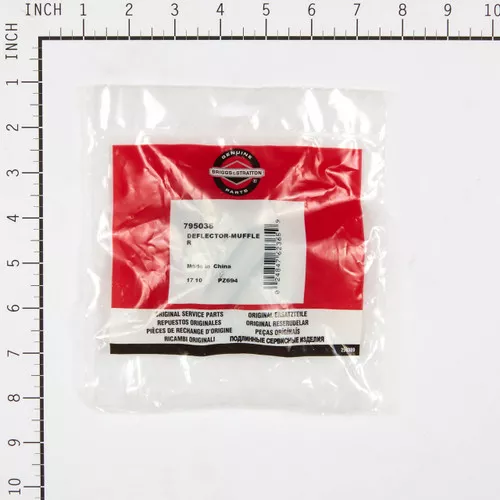 BRIGGS & STRATTON part 795038 DEFLECTORMUFFLER (OEM part)