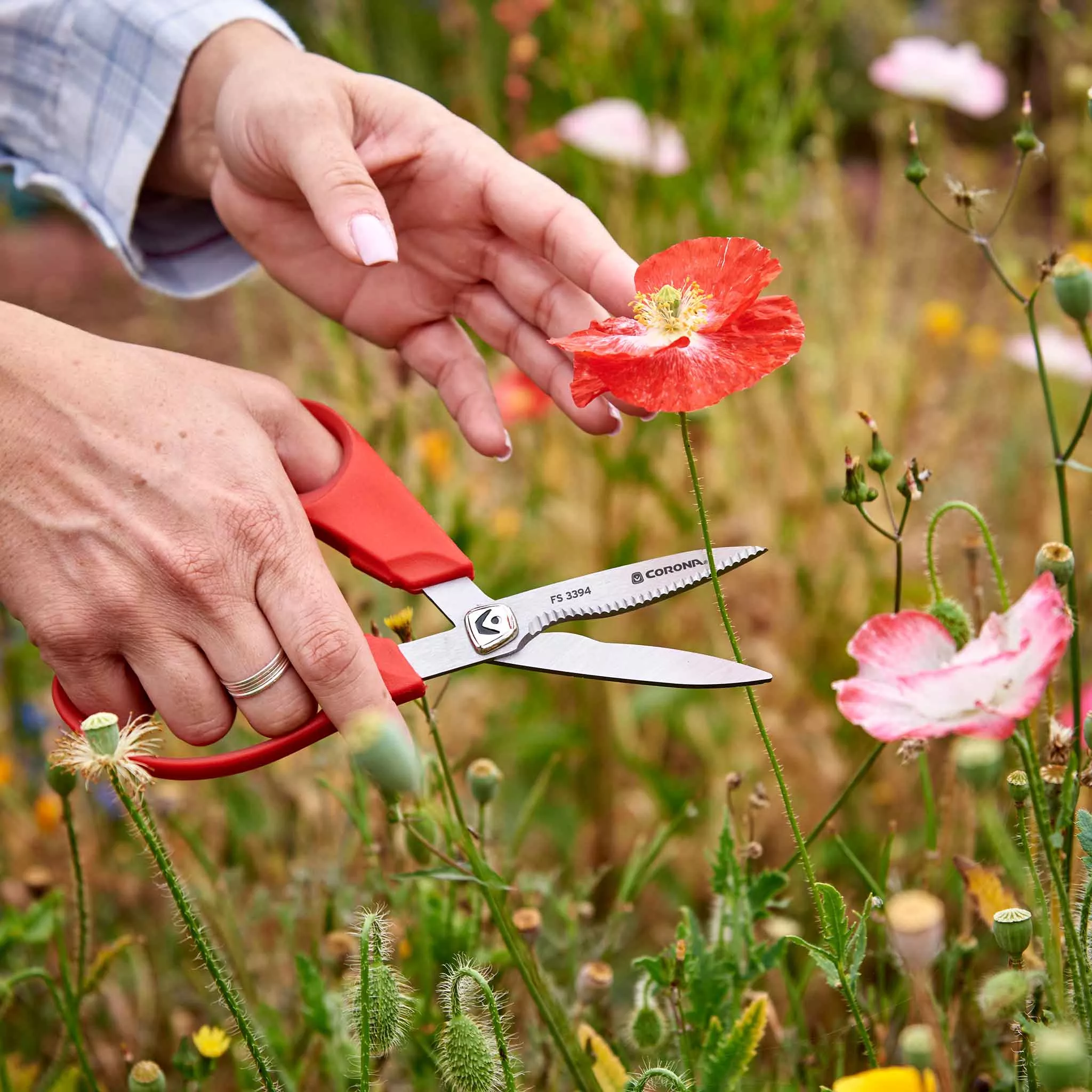 Corona ComfortGEL Floral Scissors
