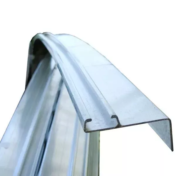 DeCloet Greenhouse Corner Flashing 4 x 4 x 12' - BetterGrow Hydro