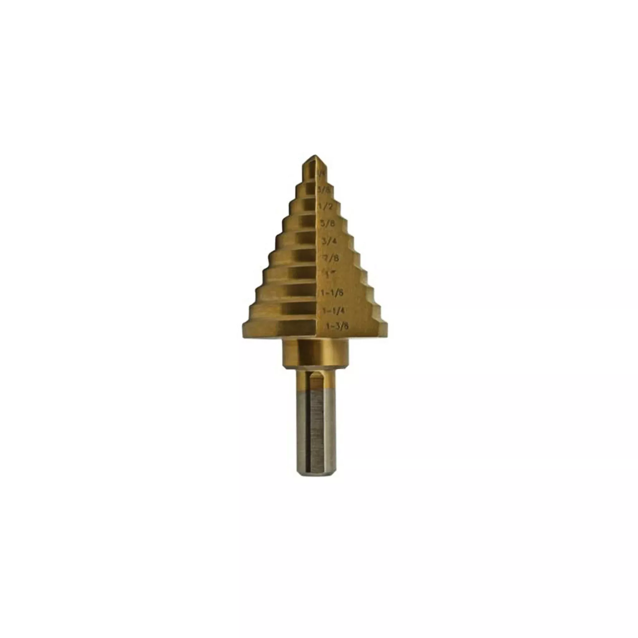 Duralastics Conical Step Drill Bit 1/4in-1-3/8in