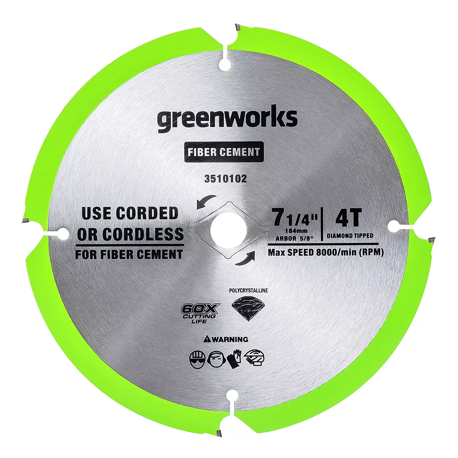 greenworks-24v-7-1-4-4t-pcd-circular-saw-blades Greenworks 24V 7-1/4 "4T-Pcd Circular Saw Blades