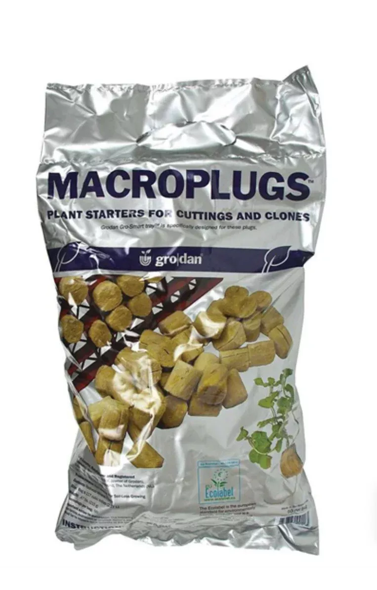grodan-macroplugs-50-bag Grodan MACROPLUGS - 50/bag