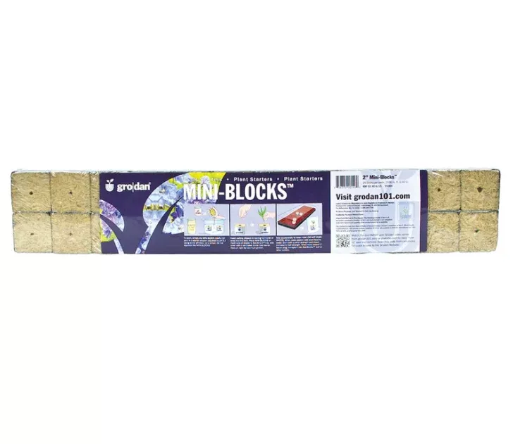 Grodan Stonewool Delta Starter Mini-Blocks™ 2'' 24pk