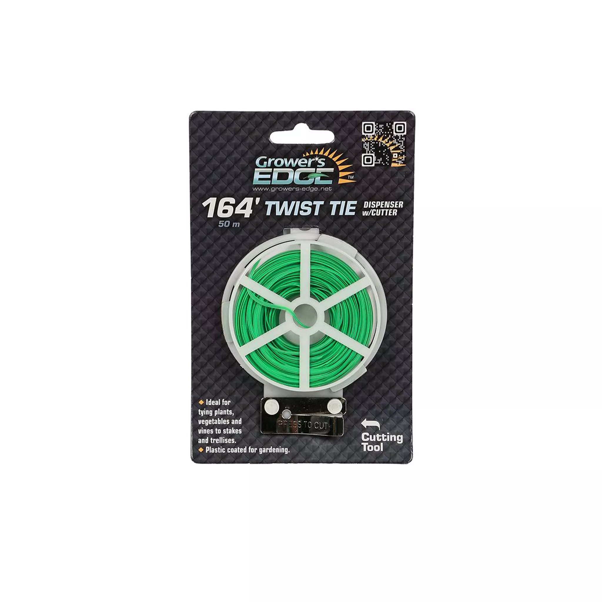 grower-s-edge-green-twist-tie Grower's Edge Green Twist Tie