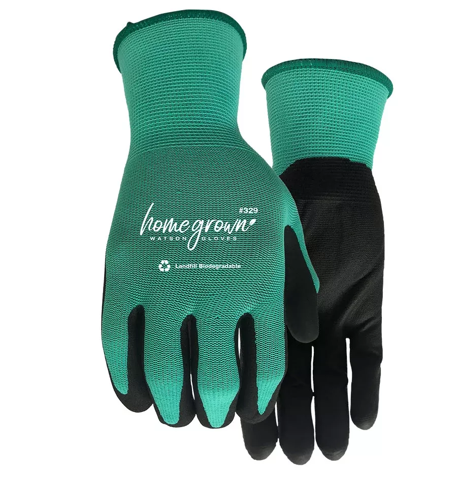 Homegrown Biodegradable Gloves Jade