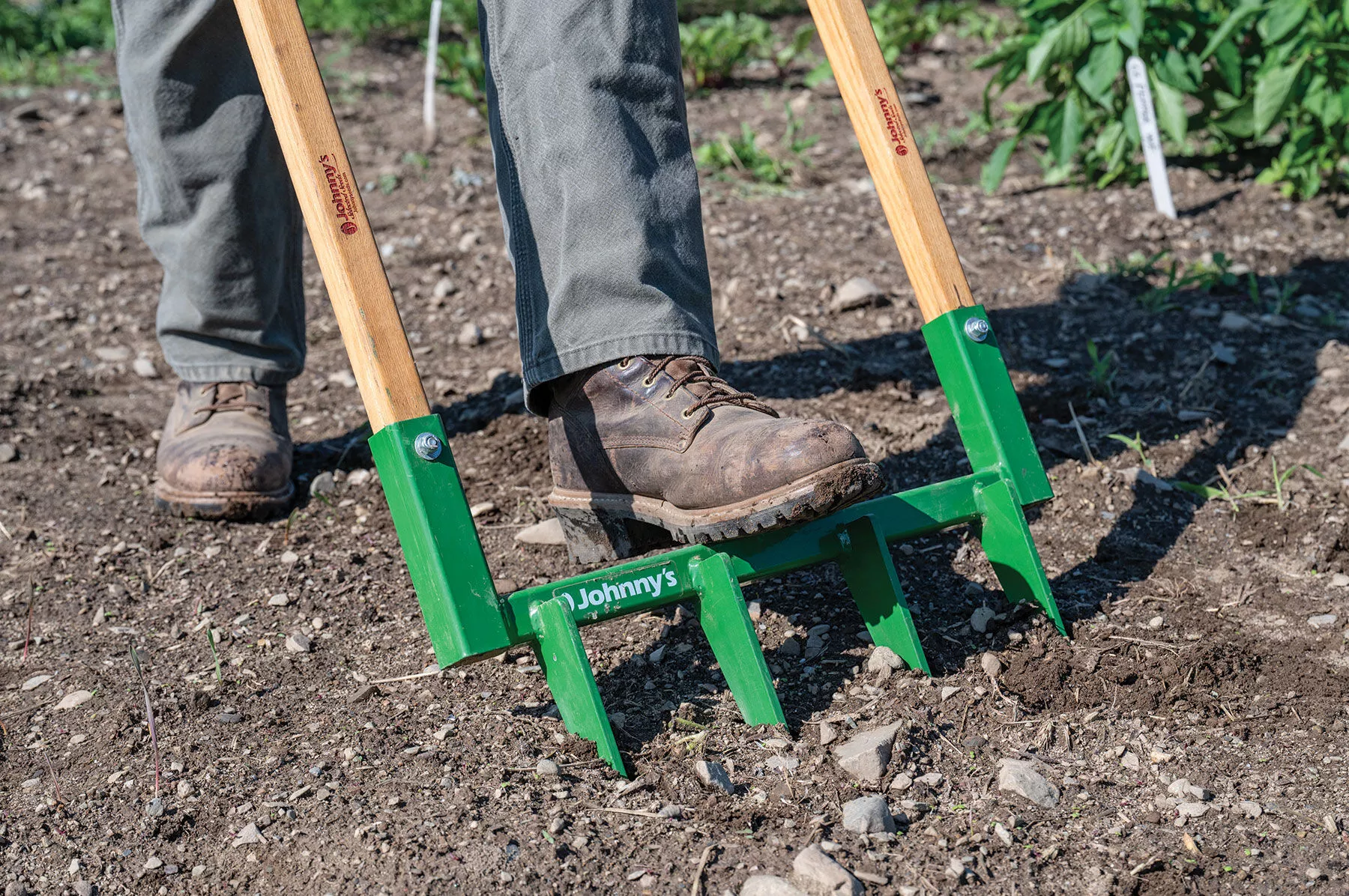 Johnny's 415 Hardpan Broadfork