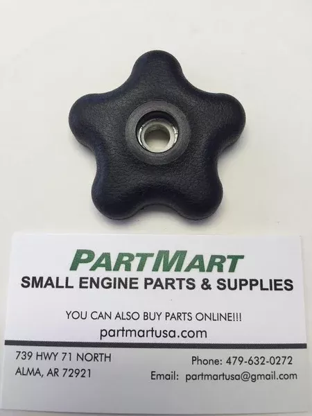 MURRAY 672449MA KNOB-AXLE .38-18 NYLON.672449