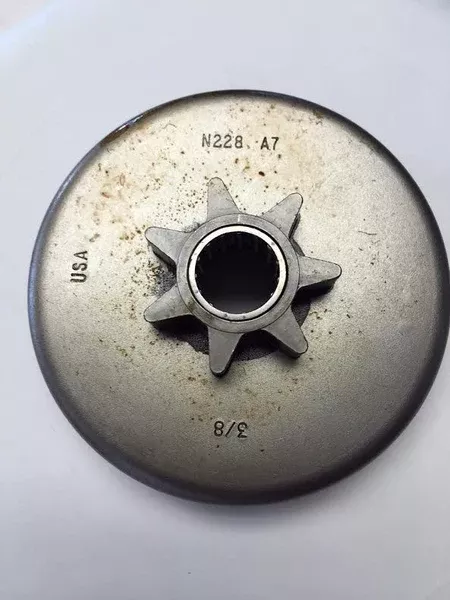n228-a7-herr-spur-sprocket-3-8-pitch-7-teeth-oregon-32062x-vintage-nos N228-A7 Herr Spur Sprocket 3/8" pitch, 7-teeth. Oregon 32062x - Vintage NOS