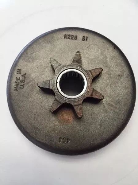 n228-b7-herr-spur-sprocket-404-pitch-7-teeth-oregon-32062x-vintage-nos N228-B7 Herr Spur Sprocket .404 pitch, 7-teeth.Oregon 32062x - Vintage NOS