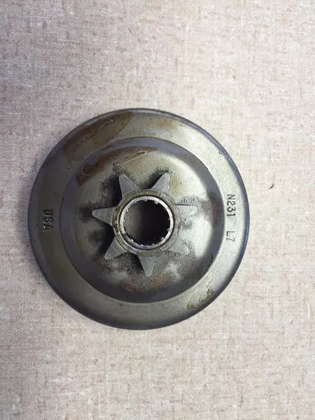 n231-l7-herr-sprocket-325-7-tooth-crosses-to-oregon-107504x-nos-vintage N231-L7 Herr Sprocket .325, 7 tooth crosses to Oregon 107504x NOS Vintage
