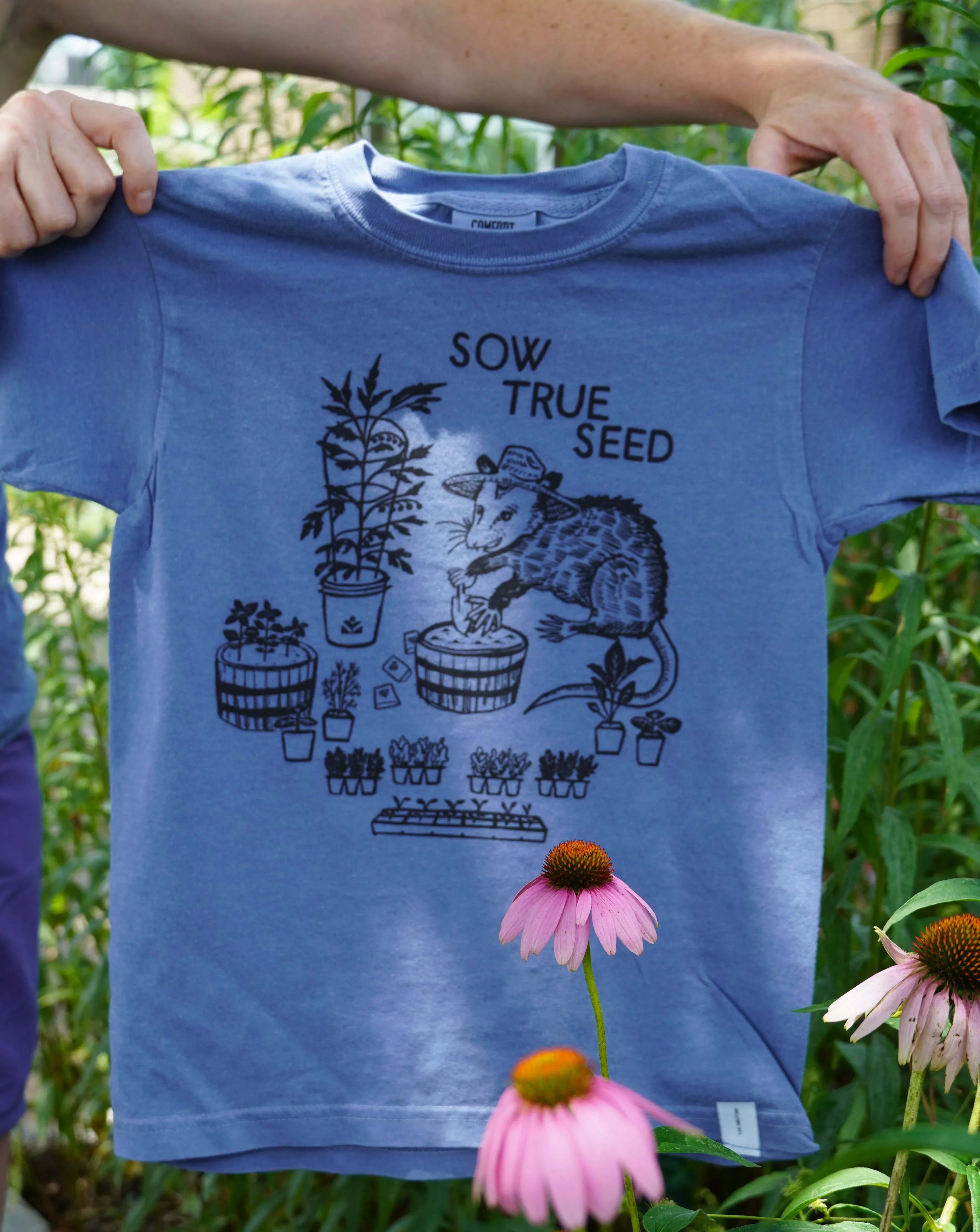 Opossum Garden Kids T-Shirt