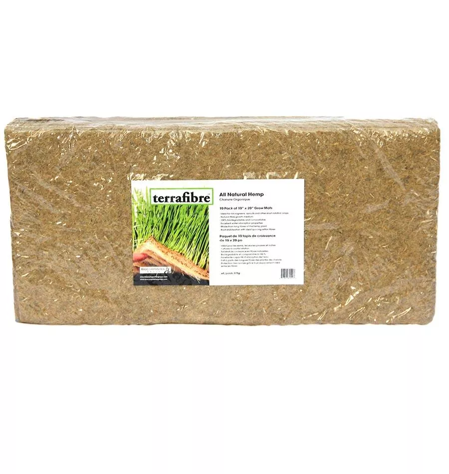Terrafibre Hemp Grow Mat 10 x 20
