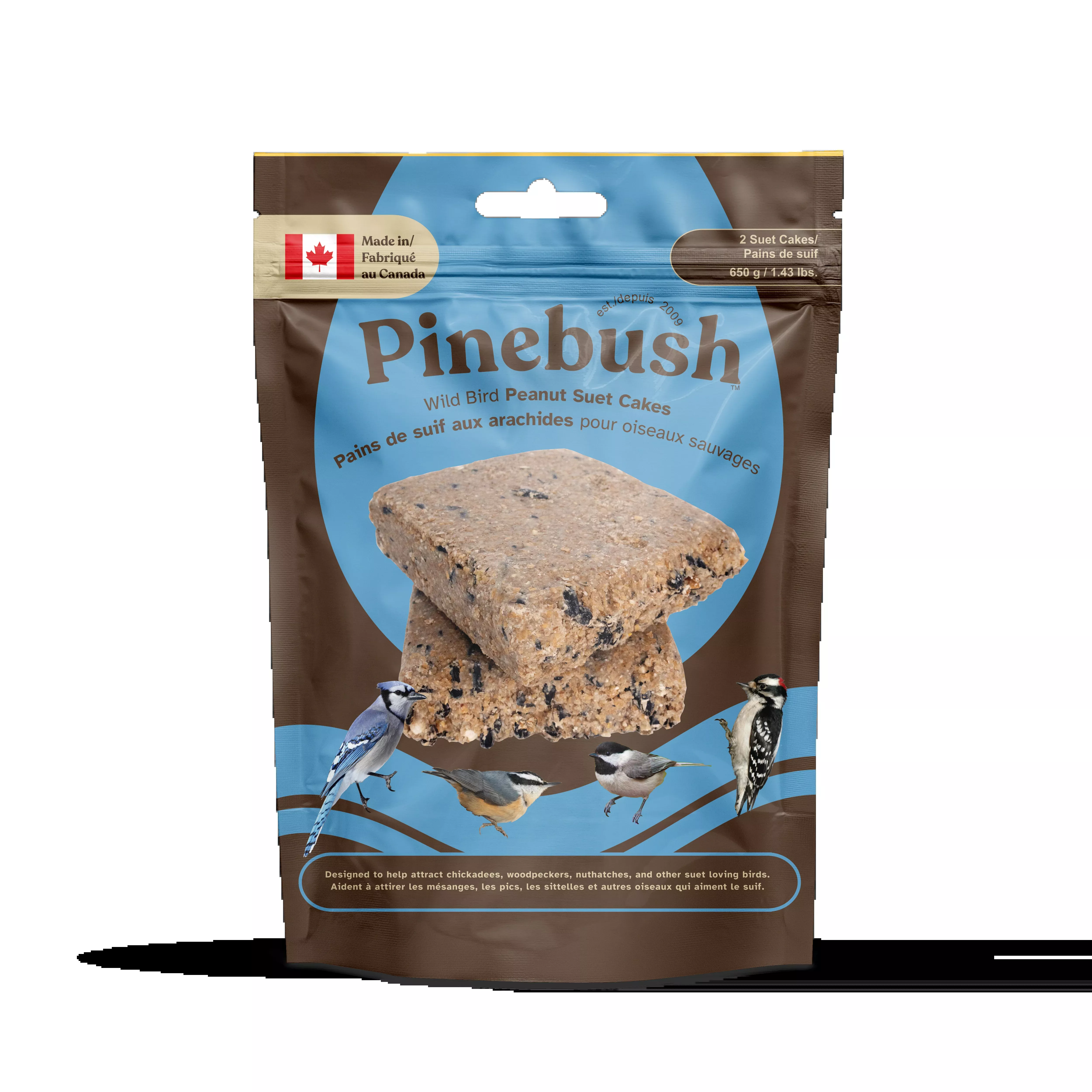 Wild Bird Peanut Suet Cakes 2/pk