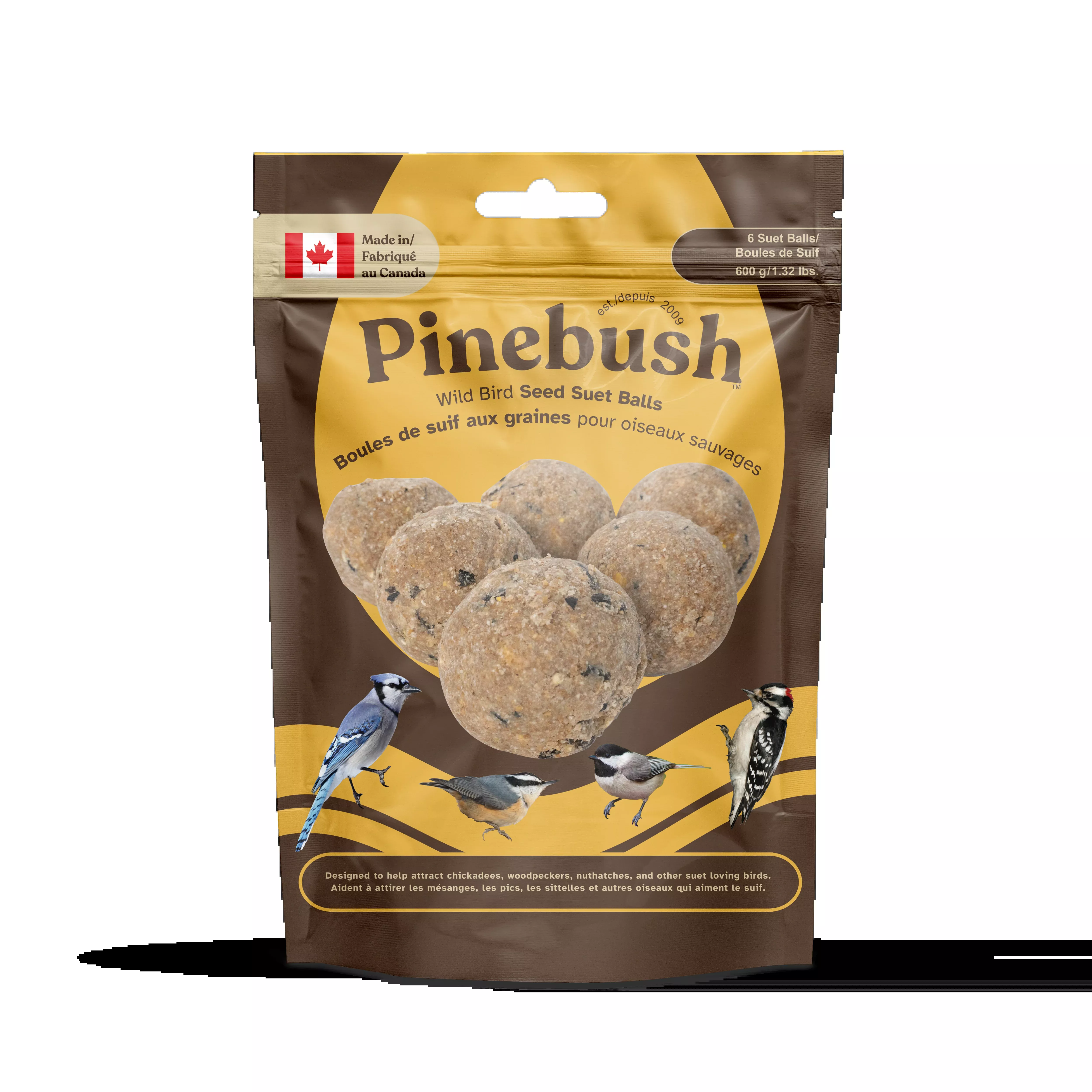Wild Bird Seed Suet Balls 6/pk